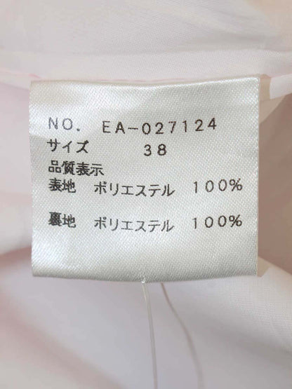 エムズグレイシー 027124 スカート 38 ピンク タックフレア ITYZ1UGGJDNW
