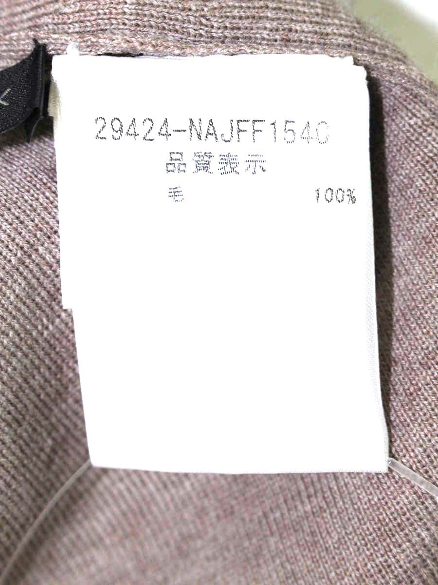 フォクシーニューヨーク 29424 カーディガン 38 ブラウンベージュ ITZ3UZOVTLNC