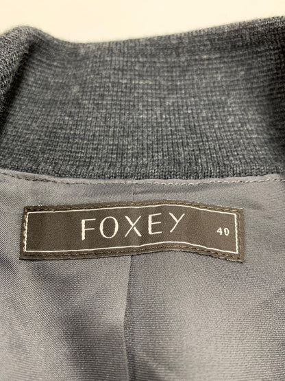 フォクシーブティック 26675 ニットコート 40 グレー IT1YCQG0THAK