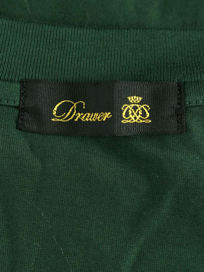ドゥロワー PRE1 バックエンブレム刺繍ノースリーブ 6517-299-0716 グリーン IT9K1BYMCEMU