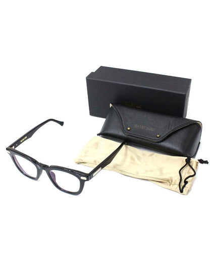 ネイティブサンズ Kowalski PL-008E メガネ ブラック セルフレーム フルリム ウェリントン IT17B4LNLWUA