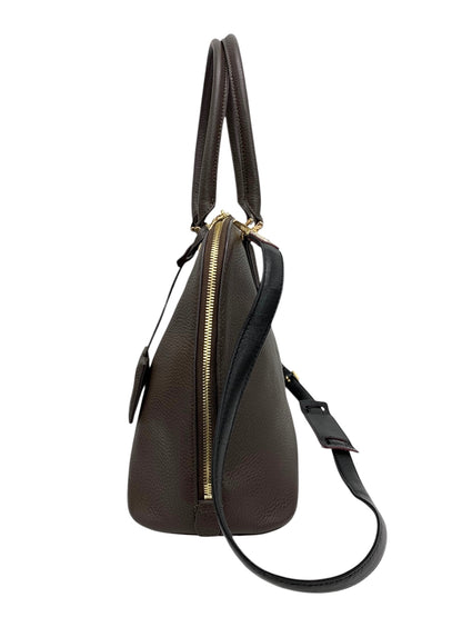 ココセリュックスゴールド ハンドバッグ ブラウン レザー 2WAY ITV08IOYHX06