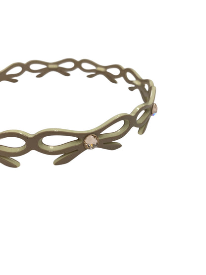 アレクサンドルドゥパリ カチューシャ ベージュ リボン ITZ8YRQV24YU