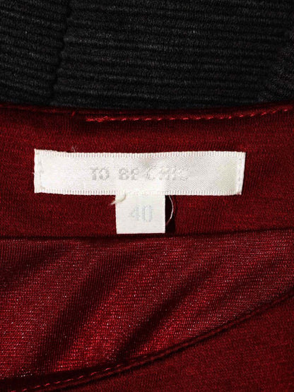 トゥービーシック W5J01-403-19 ワンピース 40 レッド/グレー 切替 タックフレア ITEPTF8877N4 【SALE】