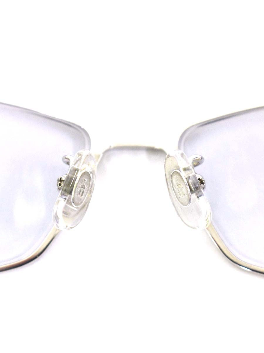 サムライ翔 SS-T30 メガネ シルバー/ネイビー メタルフレーム スクエア ITSP62IHQ8PE