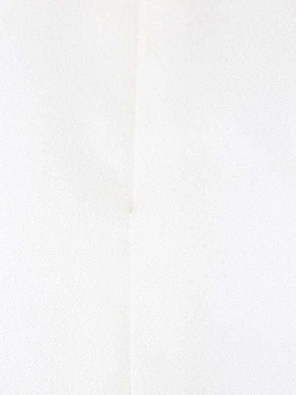 ルネ 5331140 ブラウス 34 ホワイト バイカラー リボン ITRQ2AM93I0E