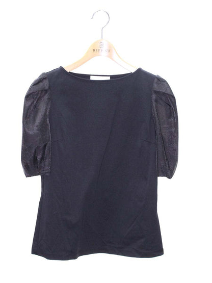 セルフォード シアータックスリーブカットソープルオーバー CWCT234076 カットソー 36 ブラック ITGV2R5CSLAS