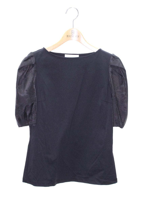 セルフォード シアータックスリーブカットソープルオーバー CWCT234076 カットソー 36 ブラック ITGV2R5CSLAS 【SALE】