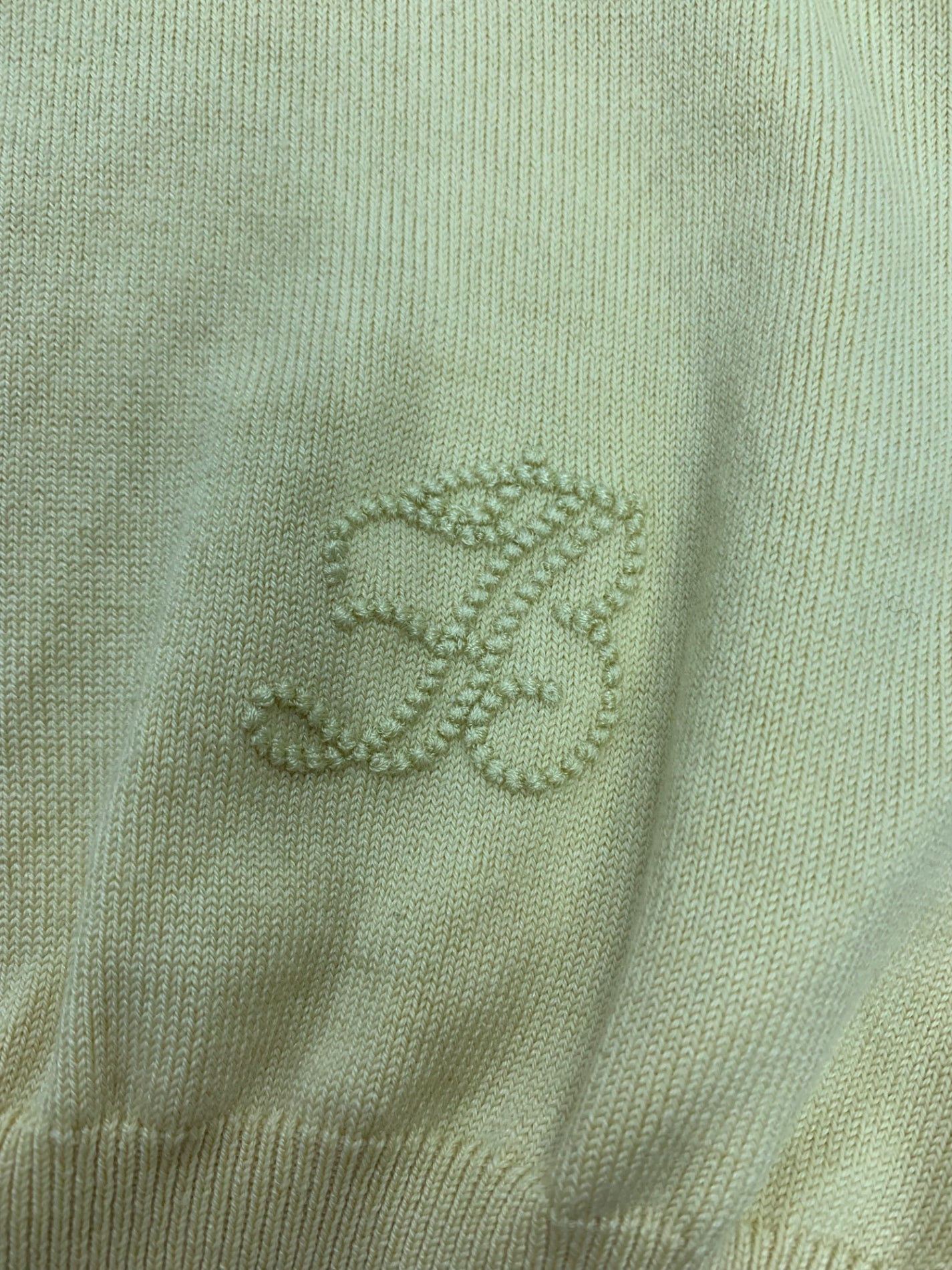 フォクシーブティック Knit Top Lunetta 42614 ニット 40 イエロー ウール シルク IT1ZF9STTH8O フォクシーブティック Knit Top Lunetta 42614 ニット 40 イエロー