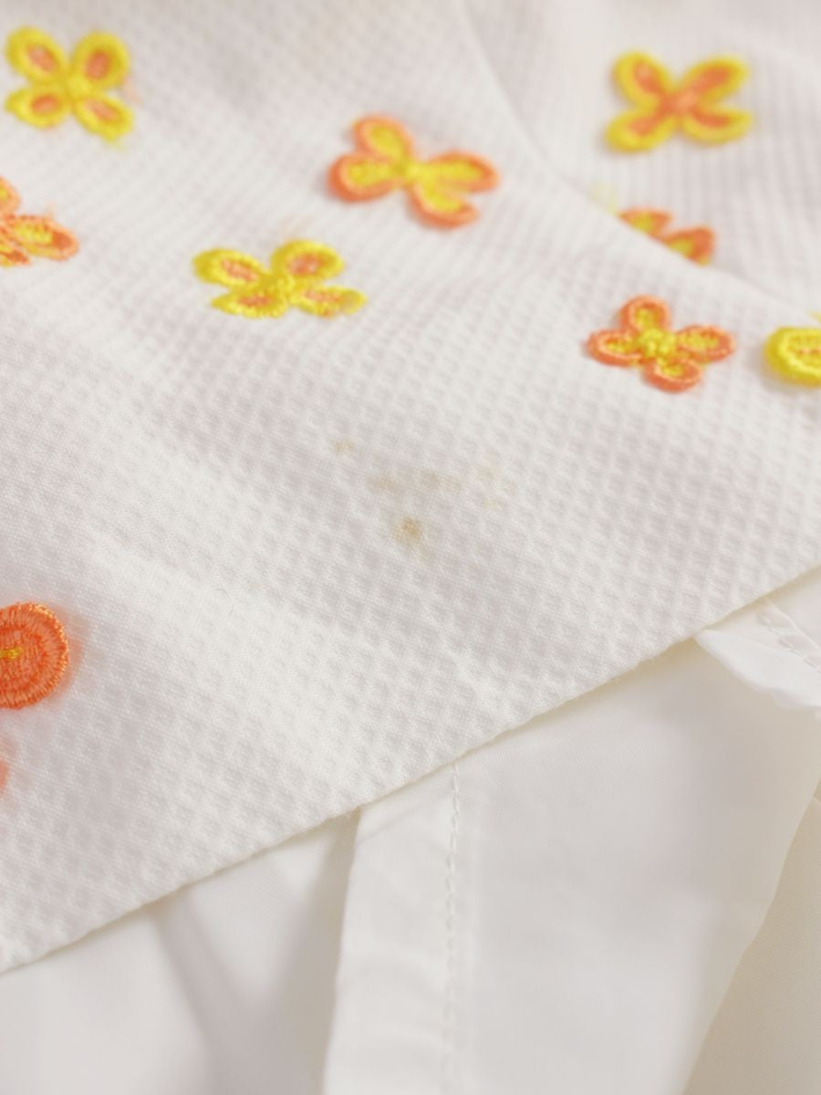 エリザ 27108131 ワンピース 2 ホワイト フラワーモチーフ ITI2Z0GKI2XL