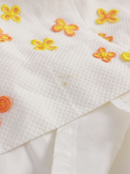 エリザ 27108131 ワンピース 2 ホワイト フラワーモチーフ ITI2Z0GKI2XL