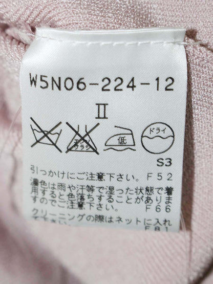 トゥービーシック W5N06-224-12 ニット 2 ピンク ウエストリボン ITS1WWEVEDNO