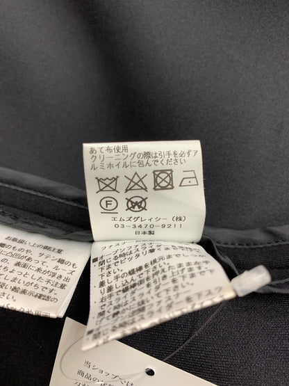 エムズグレイシー 911523 コート 38 ブラック フード付き ジップアップ ITCU1FUA4GKS