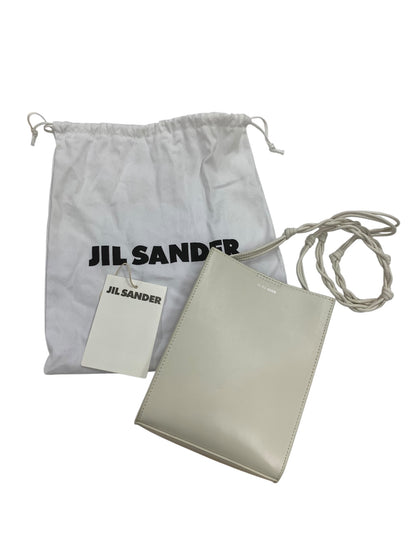 ジルサンダー Tangle スモール ショルダーバッグ ホワイト レザー ITFG56EF7X8W