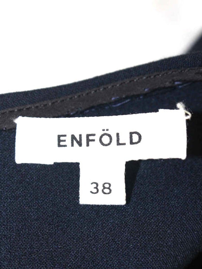 エンフォルド 300DS130-0100 カットソー 38 ネイビー アシンメトリー ITBK7OD7NNK7
