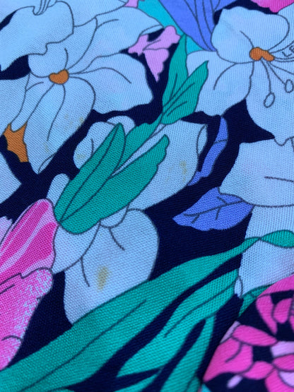 レオナール 0470072 ワンピース 38 マルチカラー フラワープリント IT78CRMU4EA0