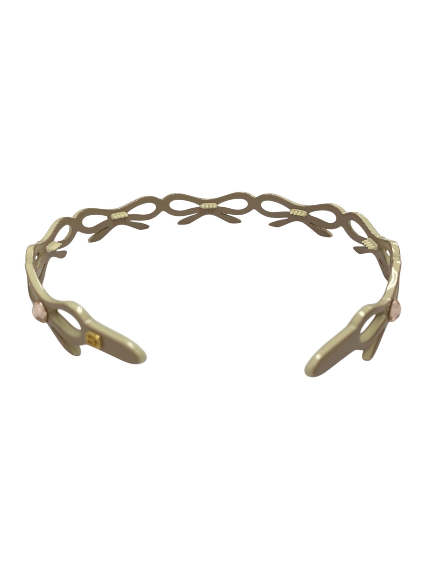 アレクサンドルドゥパリ カチューシャ ベージュ リボン ITZ8YRQV24YU