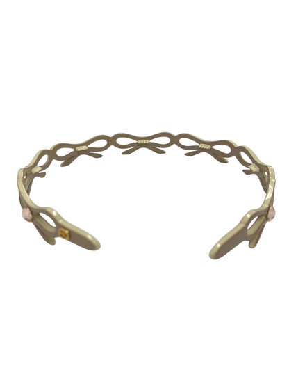 アレクサンドルドゥパリ カチューシャ ベージュ リボン ITZ8YRQV24YU