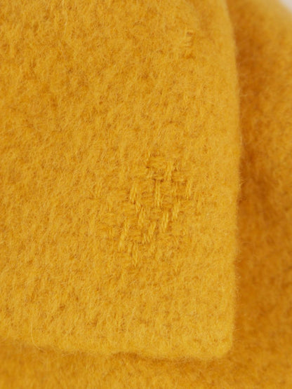 エムズグレイシー 014522 ジャケット 42 イエロー ウール混 リボン ITIYK3GCDVX8