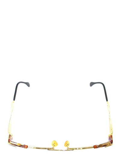 カザール MOD253 メガネ ゴールド メタルフレーム オーバル IT5D3YMCRLOO 【SALE】