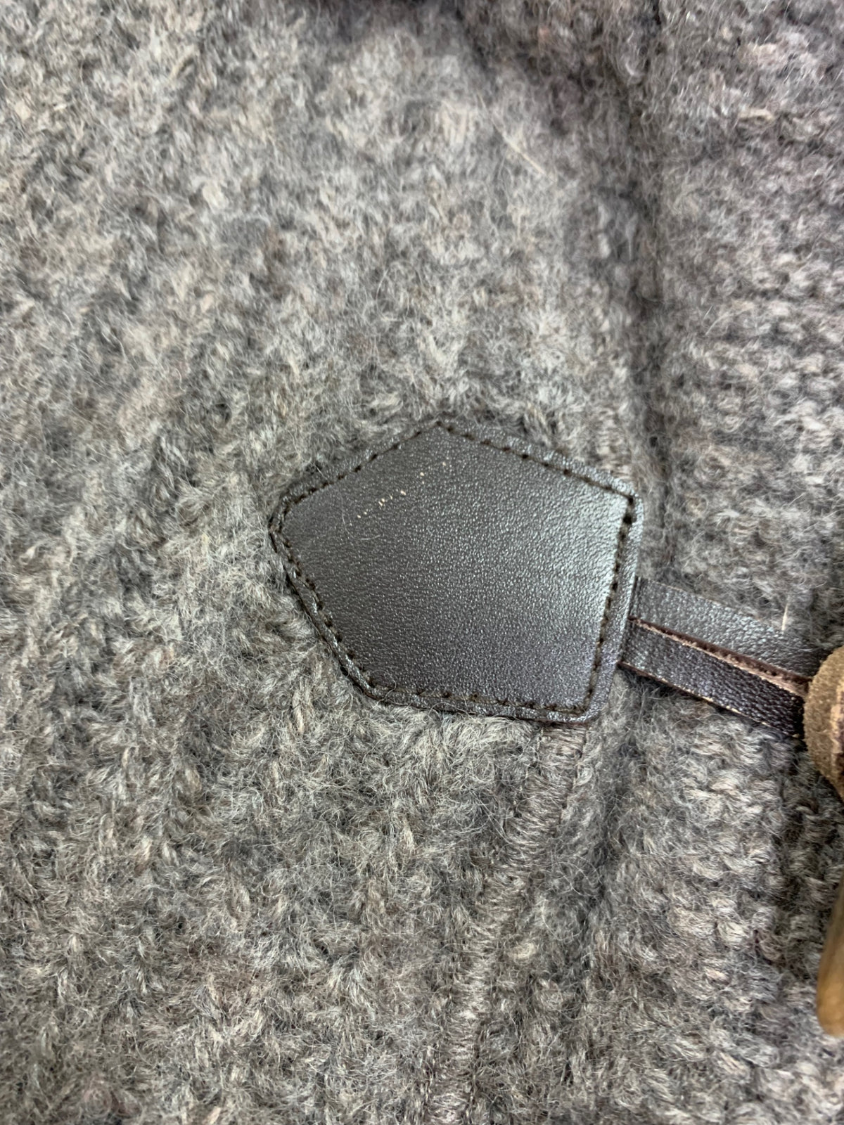 フォクシーブティック 34332 ダッフルコート F グレー ウール フォックスファー付 ITNT2HIEIHQH