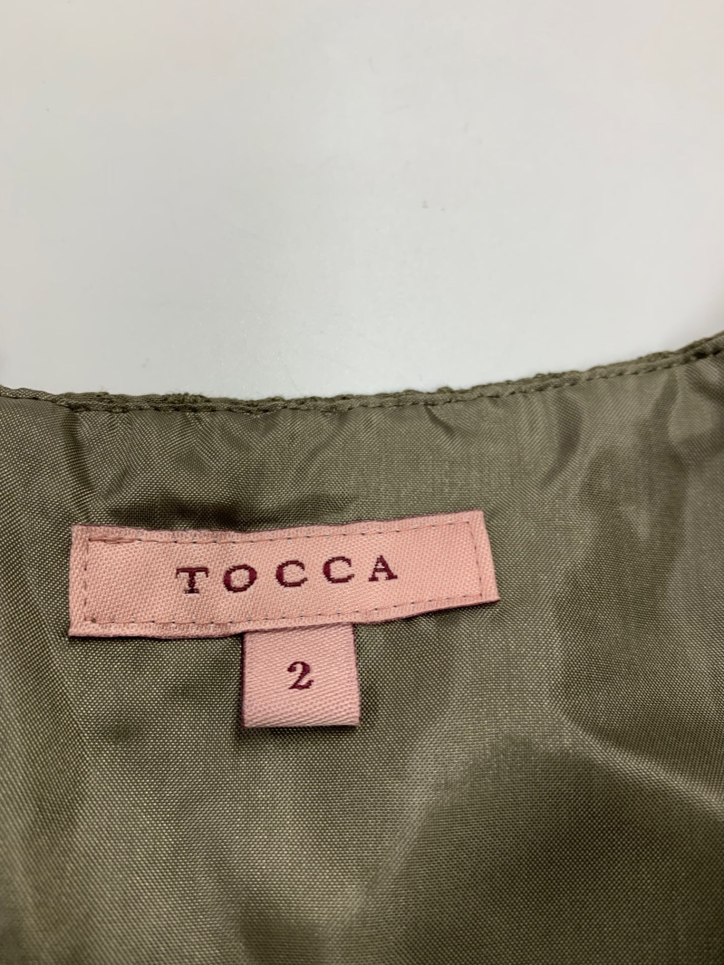 トッカ TRAVELING ドレス OPTOCA0230 ワンピース 2 カーキグリーン ITMAK4DRKBUS