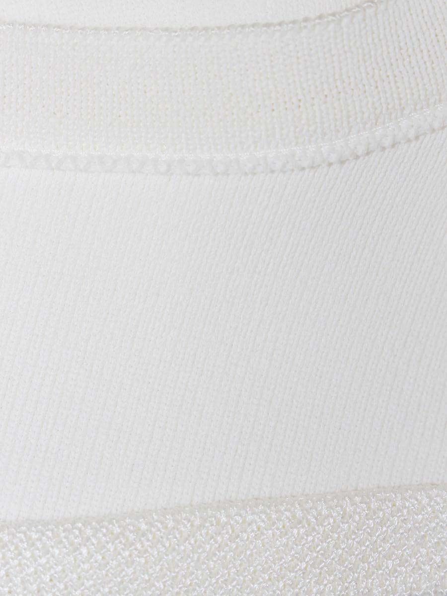 トゥービーシック W5N01-103-02 ニット 42 ホワイト ボーダー ITACOXOINMKO