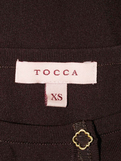 トッカ KRTOKA0040 カーディガン XS ブラウン ITTO35EZSCXY