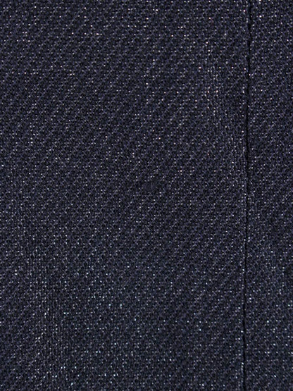 エリザ 28108661 ワンピース 1 ネイビー ラメ シルク IT3WXHATV4JM