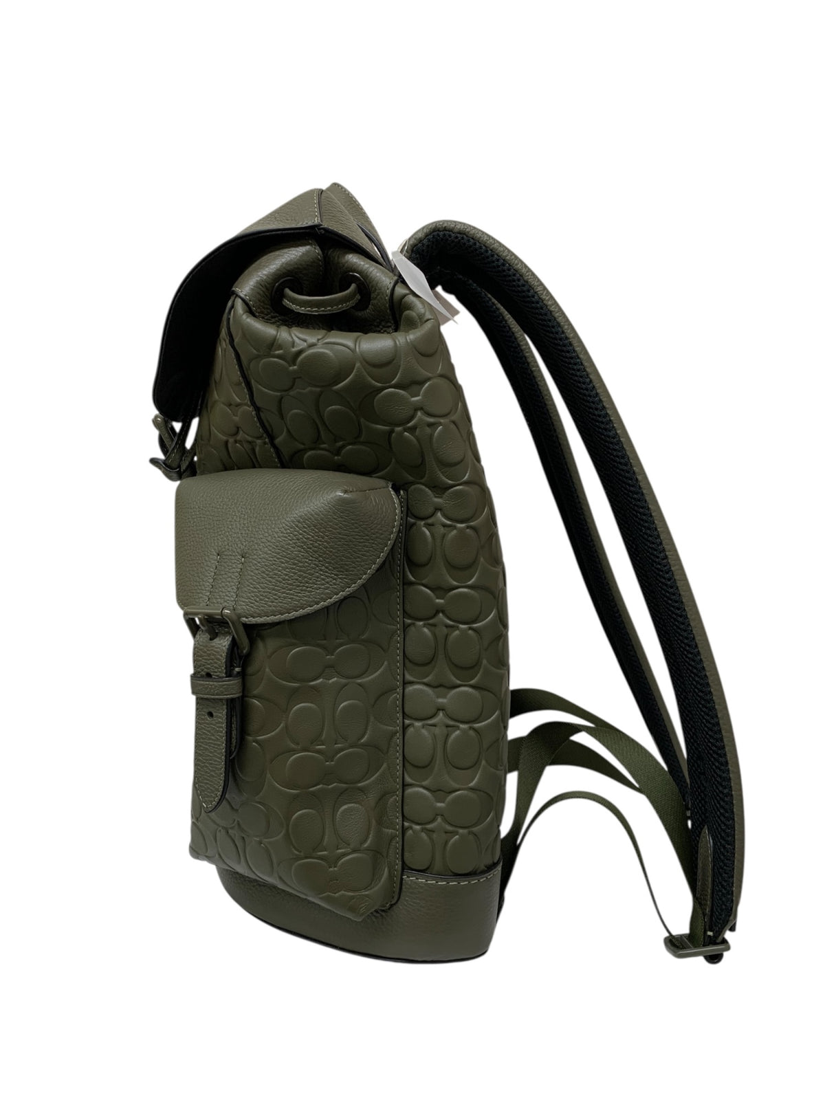 コーチ WARNER BP SIG L CAK26 1J/OLIVE DRAB バックパック オリーブ スムースカーフレザー シグネチャー型押しリファインドペブルレザー ITAUXGBCKM2M