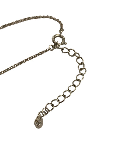 フォクシーブティック ネックレス シルバー ラインストーン ITSBZ7N5EQGS