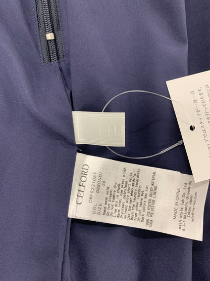 セルフォード CWF231057 スカート 36 ネイビー ウエストギャザー フレア ITLJPS972S80