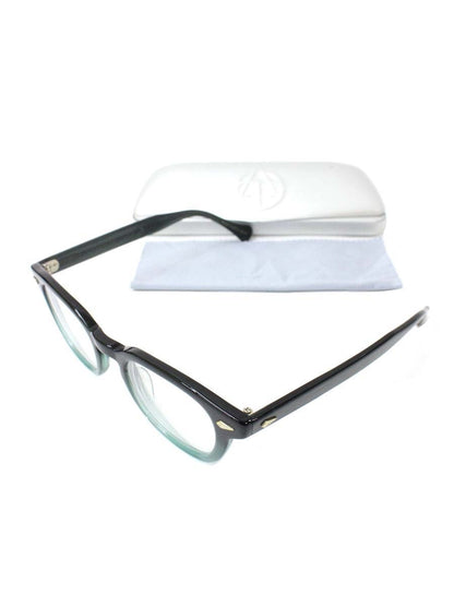 タートオプティカル ARNEL JD-04 メガネ ブラック グリーン セルフレーム フルリム ウェリントン IT814MD9FX28