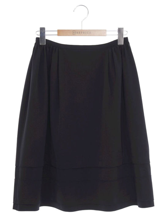 ルネ 5224090 スカート 36 ネイビー フレア IT90ZQTDFGGP