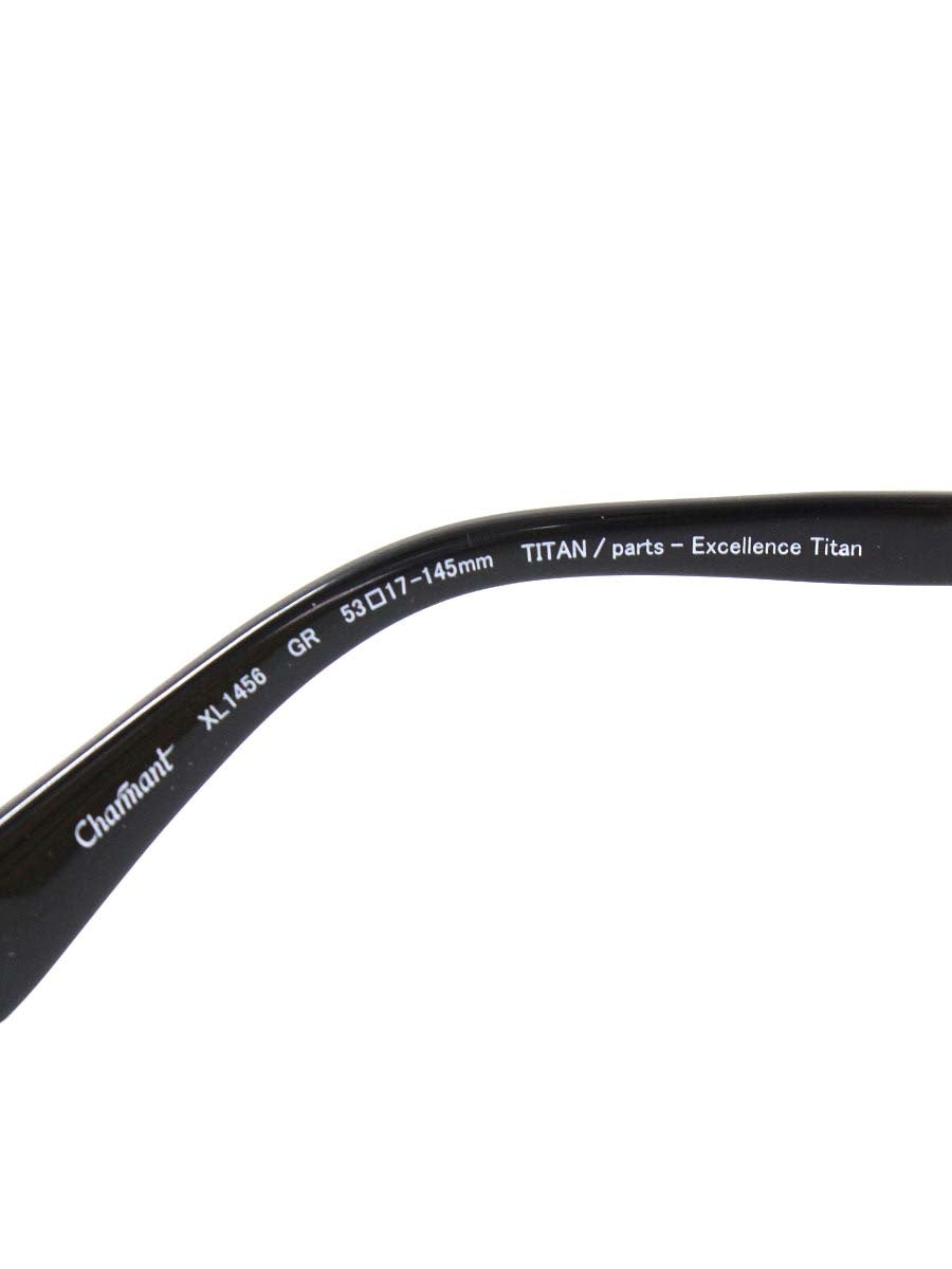 ラインアートシャルマン クアトロ・コレクション XL1456-GR メガネ ガンメタル/ブラック リムレス エクセレンスチタン ITMZ7O341I78 【SALE】