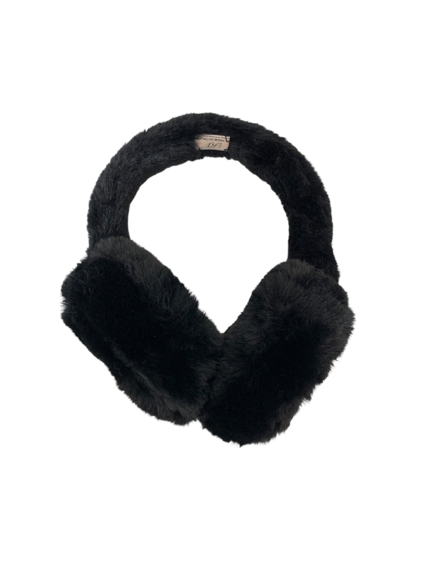 ロジェヴィヴィエ エフロレッソンフォフュール REWAC670100J79B イヤーマフ ブラック ファー ラインストーン ITK0BMBQWPIO