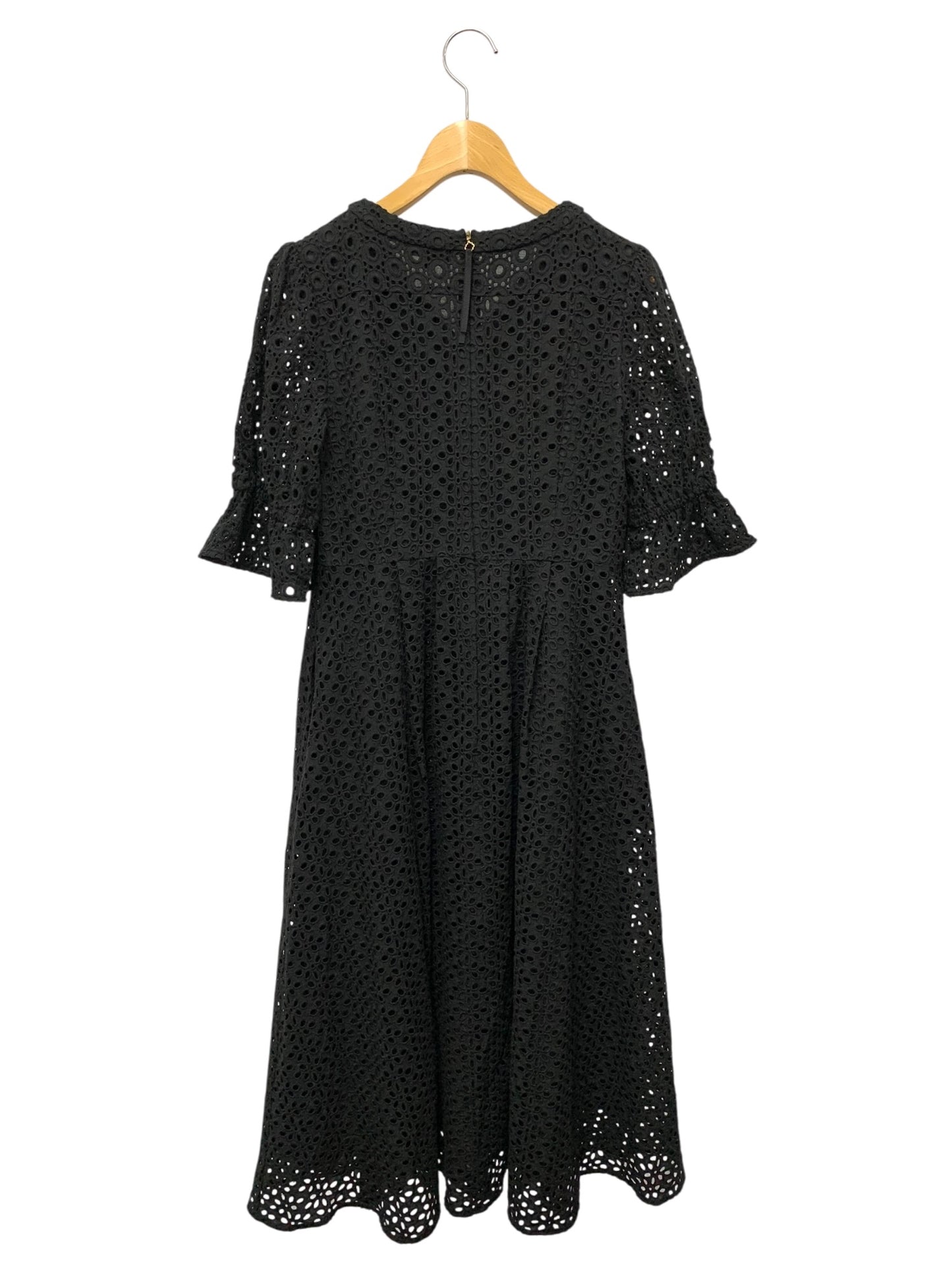 トッカ ZELLIGE ドレス OPTOCS0390 ワンピース 2 ブラック レース パンチング ITZDCVOWRIDG