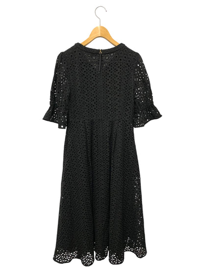 トッカ ZELLIGE ドレス OPTOCS0390 ワンピース 2 ブラック レース パンチング ITZDCVOWRIDG