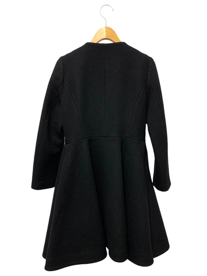 チェスティ 11W903 コート 1 ブラック ビジュー リボン IT2VA2HBO3DY