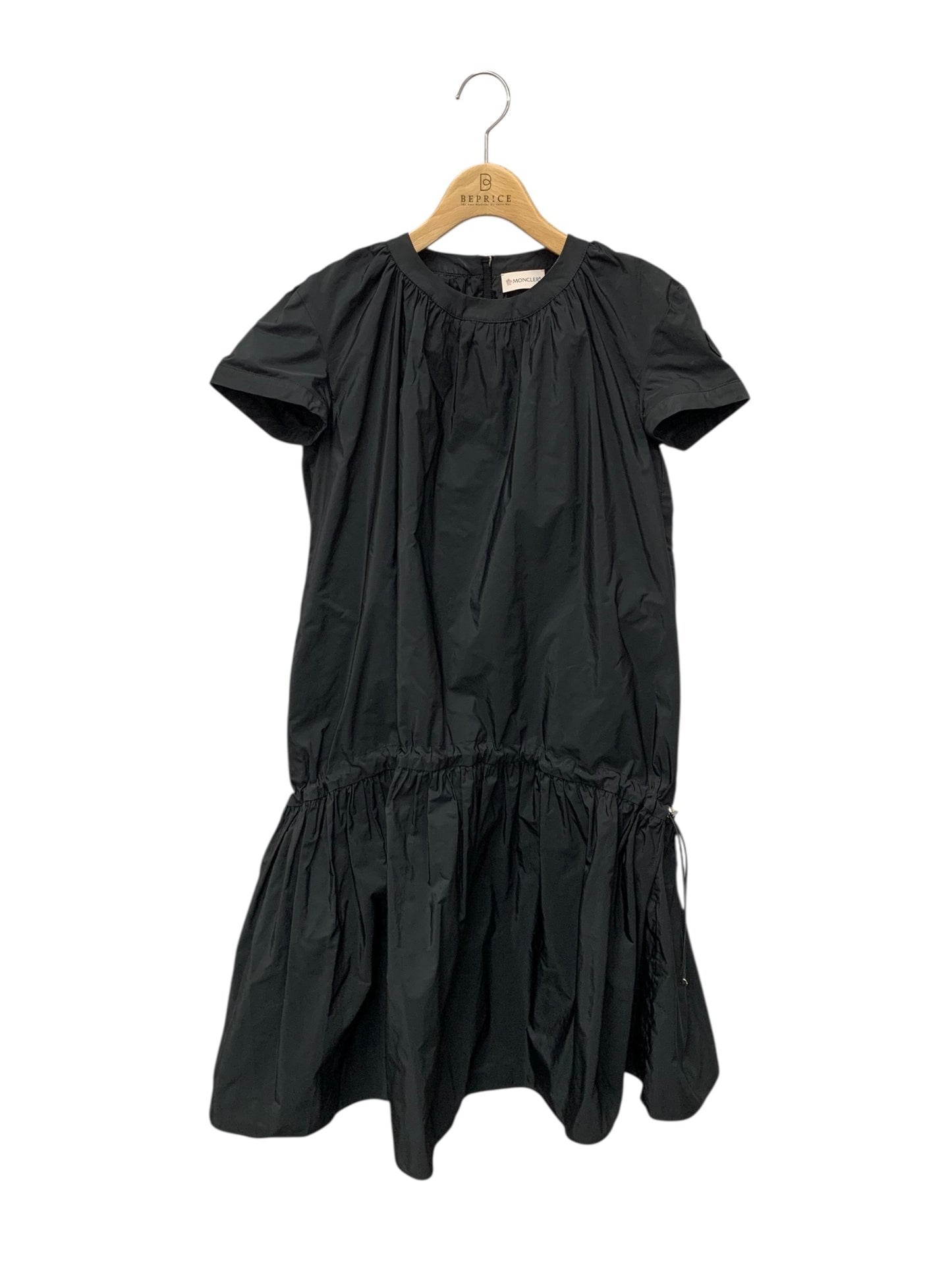 モンクレール ABITO DRESS H10932G00010 ワンピース 38 ブラック ITQNFU8K65I4