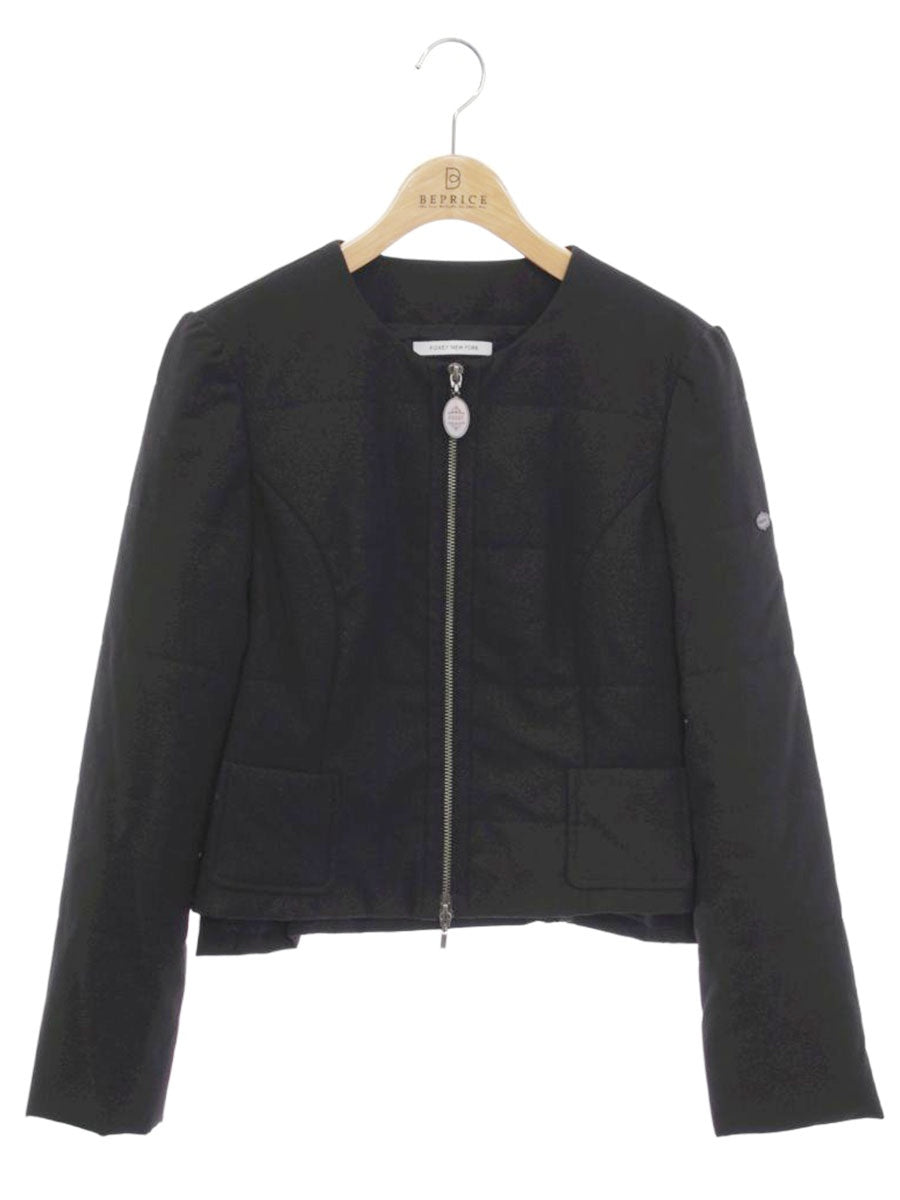 フォクシーニューヨーク ジャケット タキシードクッション エブリデイ 33712 40 ブラック ITT8JOH030E5