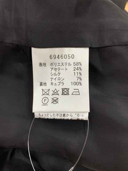 ルネ 6946050 ワンピース 36 ブラック フラワーモチーフ エンボス ITGVCY61NS5C