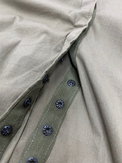 イッセイミヤケ IM01FH010 ワンピース カーキグリーン スナップボタン ストレッチ ITVB97FBLAAV 【SALE】