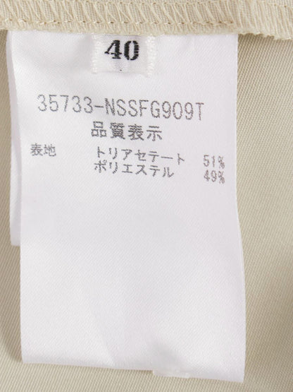 フォクシーニューヨーク 35733 スカート 40 ベージュ ITE7PN8ZYTYK