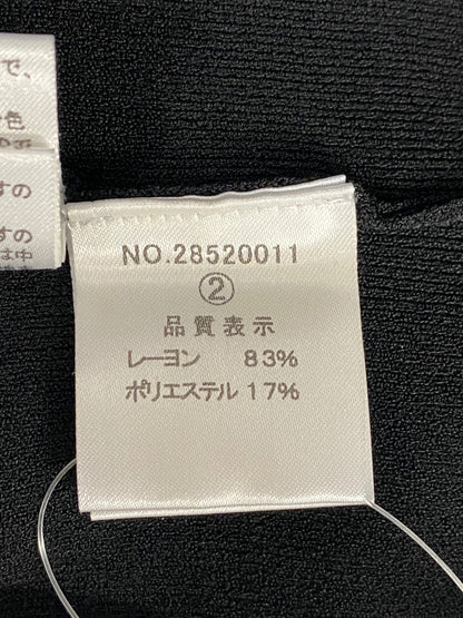 エリザ 28528811 ニット セーター 2 ブラック 袖フラワー IT0XW9ENDQ5U 【SALE】
