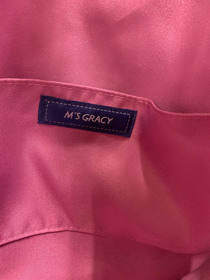 エムズグレイシー 194101 トートバッグ ブラック ナイロン リボン IT900ZZAT7MO 【SALE】