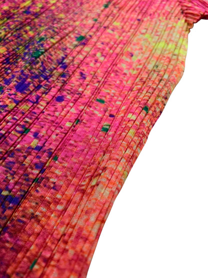 プリーツプリーズイッセイミヤケ PP31-JT767 チュニック 3 オレンジ ITY8XOER311W