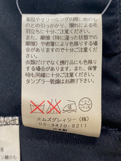 エムズグレイシー 625701 Tシャツ カットソー 38 ブラック バックジップ フラワーモチーフ レース ITOPF1TN8J2W