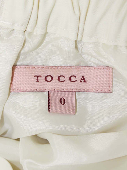 トッカ SKTOCS0370 スカート 0 ホワイト フレア ITUL657DVROW 【SALE】