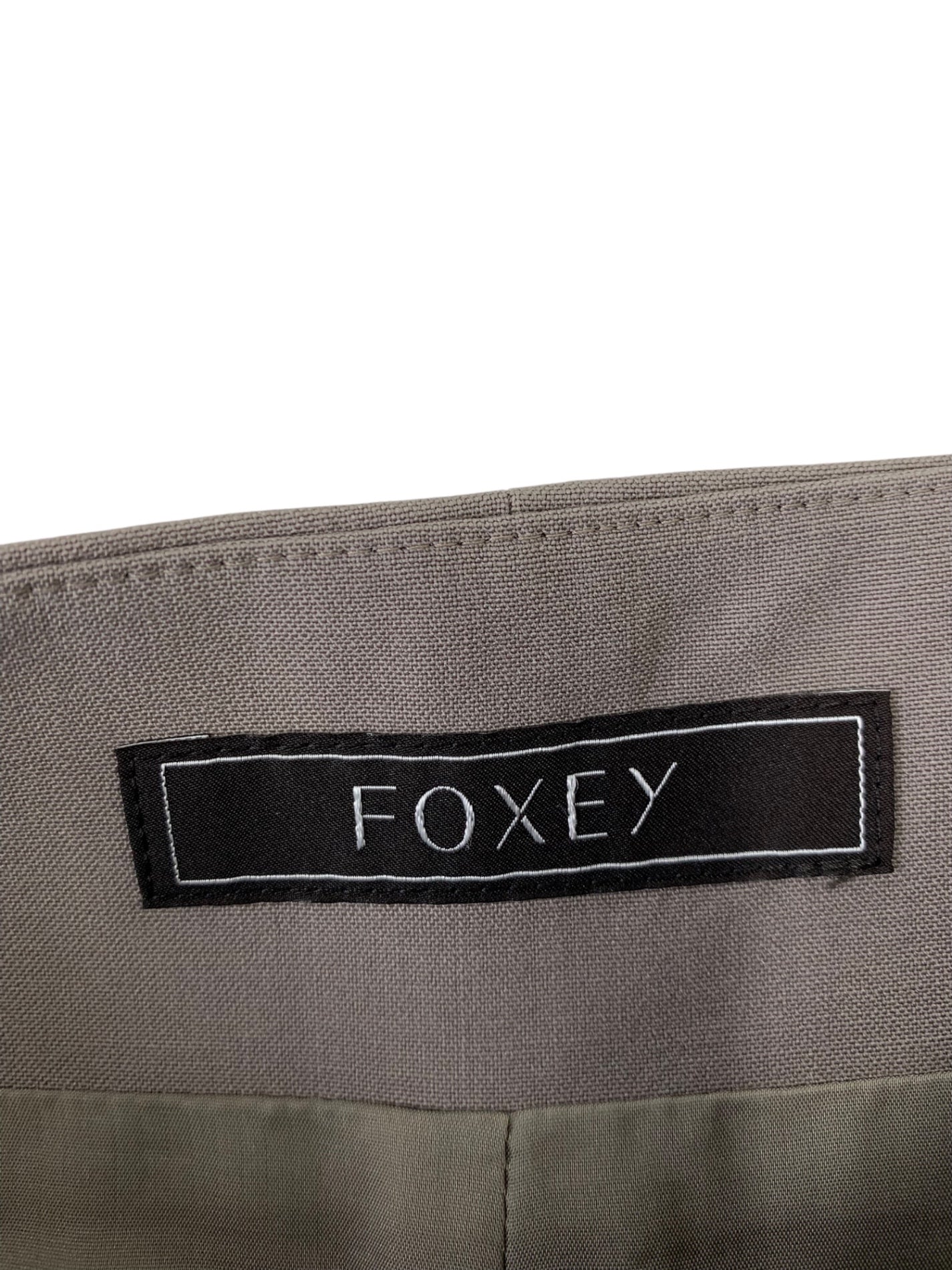 フォクシーブティック Pants Olivier 41156 パンツ 38 グレージュ IT0YV6RIZNVR